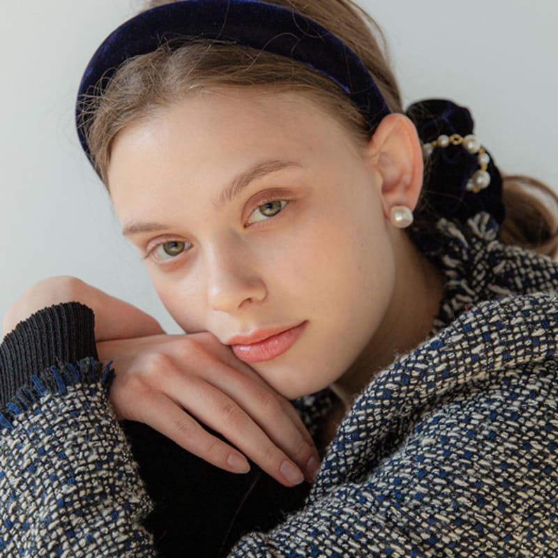 Jean Paul Clarisse Classic Velvet Hairband JP-21-016HB