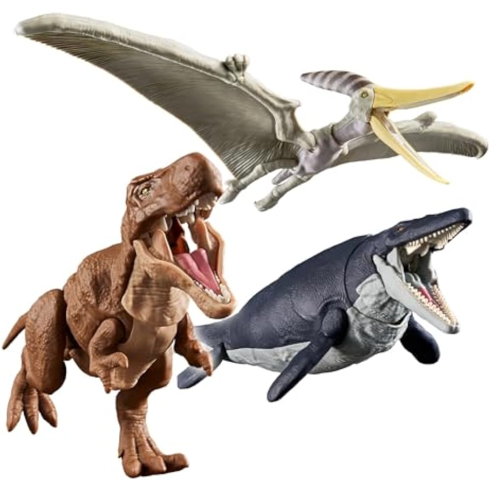 BANDAI SPIRITS (Bandai Spirits) Planosaurus Land Sea Air Dinosaur Set Color Coded Plastic Model