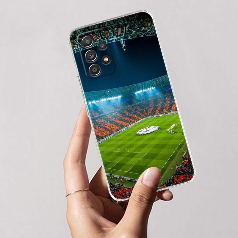 Football Soccer Ball Fire Un Rayo Phone Case For Samsung Galaxy A56 A57 A37 A55 A54 A36 A35 A25 A16 A17 A07 A52 A34 A21s Cover