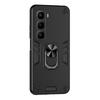 For Infinix Hot 60 Pro+ 4G Case PC+TPU Drop Defend Phone Cover with Ring Kickstand