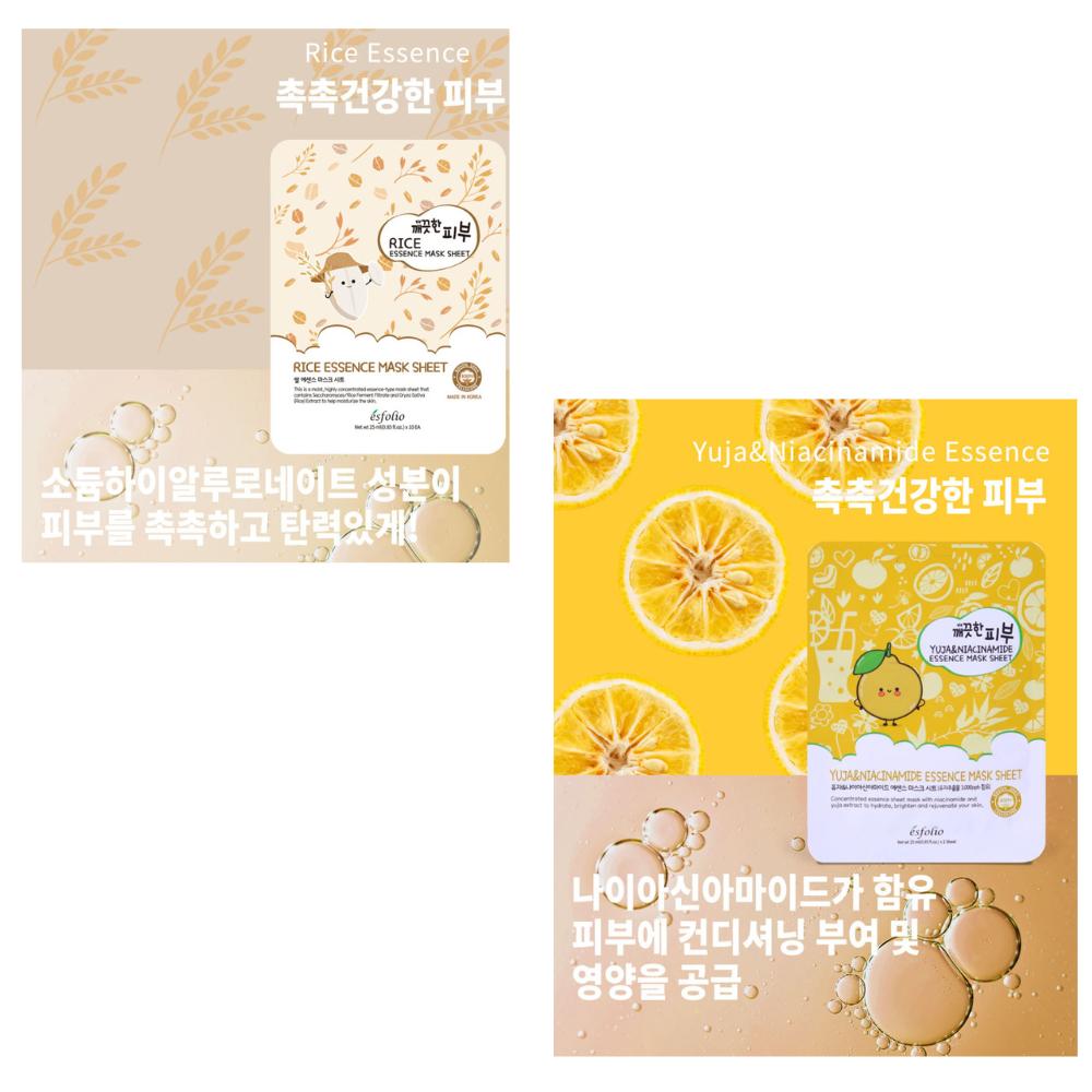 Esfolio Pure Skin Essence Mask Sheet 10 ark