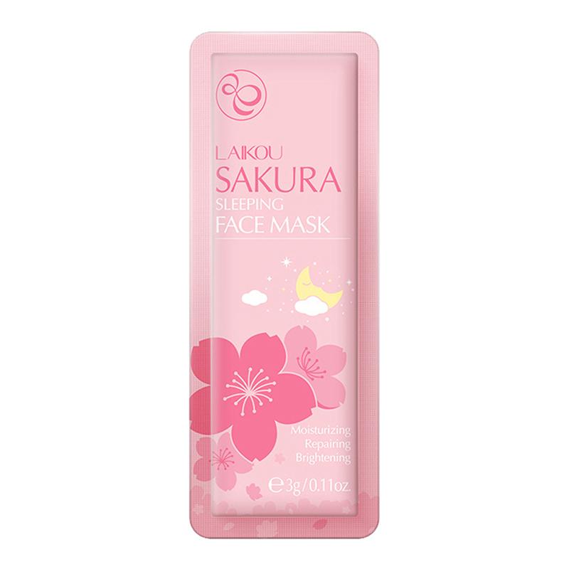 Buy 5Pcs/Set Sakura Moisturizing Facial Mask Anti Wrinkle Sleeping Face