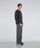 GLW Mild Heathered Crew Neck Sweater Oversized Knit Black