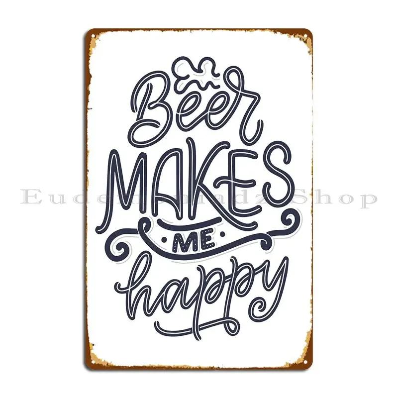 Beer Dance Metal Plaque Wall Mural Club Wall Mural Kitchen Designs Tin Sign Poster 20x30cm(7.8x11.8inch)