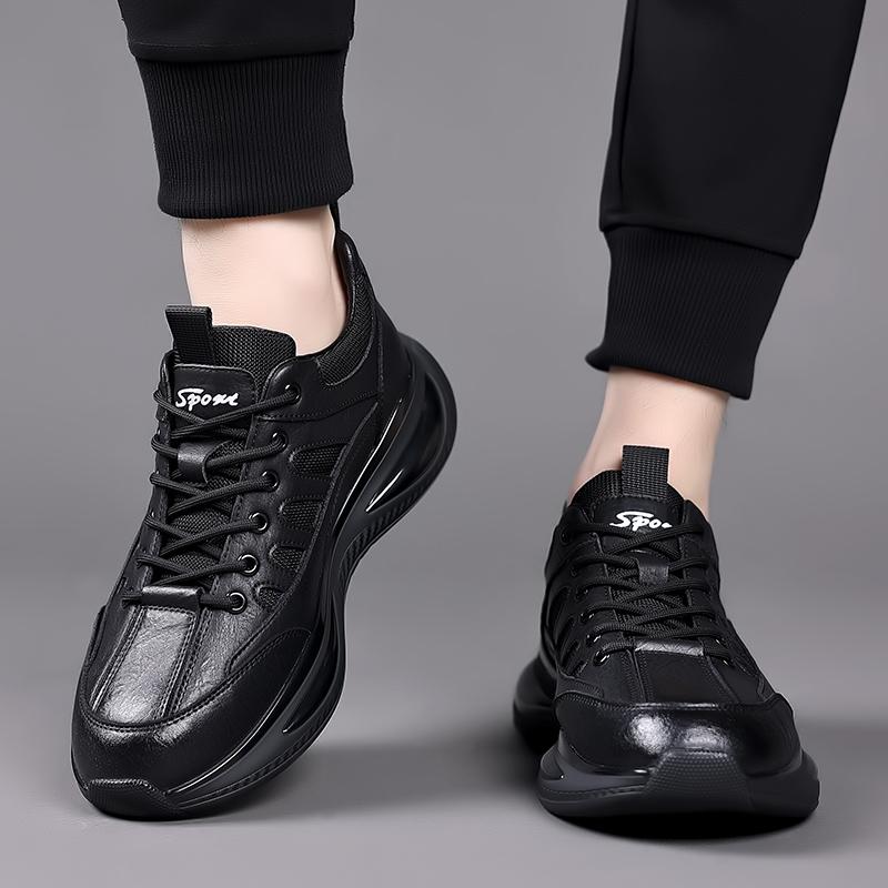 Fashion 2025 Designer Brand Thick Soled Men's Outdoor Hiking Shoes Simple White Oxford Shoes Men's Trendy New Sports Leisure Shoes