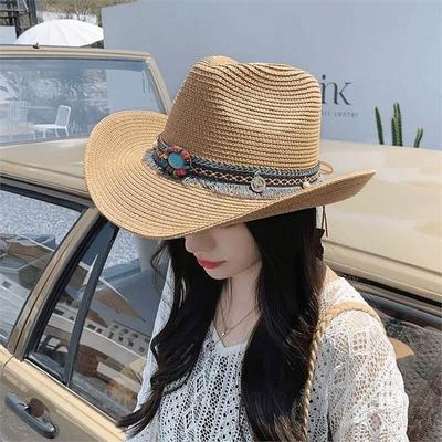 JYL DIY Hollow Out Beret  Summer Straw Cap Woven Straw