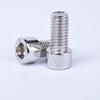 201 Stainless Steel M3/M4 Hex Socket Cap Screw - Round/Cup Head for Bicycles