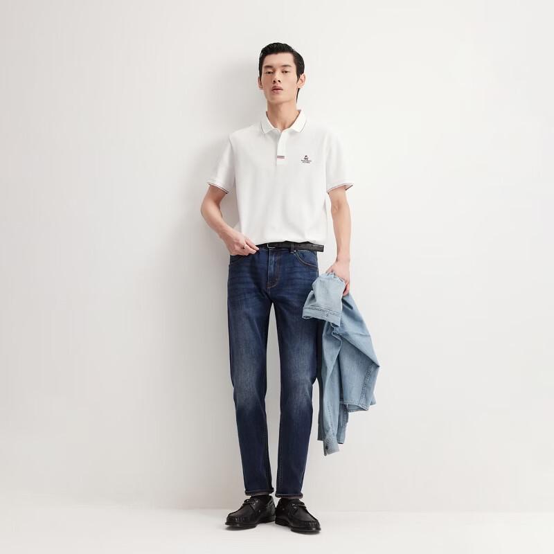 Jack & Jones Herren Cool-Touch Polohemd mit 2 Knöpfen