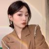2024 Trendy French Retro Stud Earrings: Chic Non-Pierced Ear Clips for Women