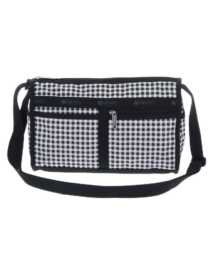 

Офіційна сумка через плече DELUXE SHOULDER Клітинка Гінґем Нуар [LeSportsac] САТЧЕЛ/7519 Жіноча