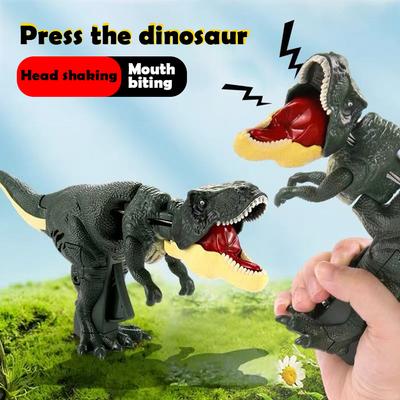 Houpací dinosaurus T-Rex pro děti Teleskopická pružinová Fidget hračka Bez baterií Kreativní vánoční dárek pro děti Odlehčení stresu