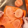 Food Grade Silicone Pumpkin Mold for Halloween Party Home Bakers Non Stick Cake Baking Tool Set BPA Free Oven Safe Durable