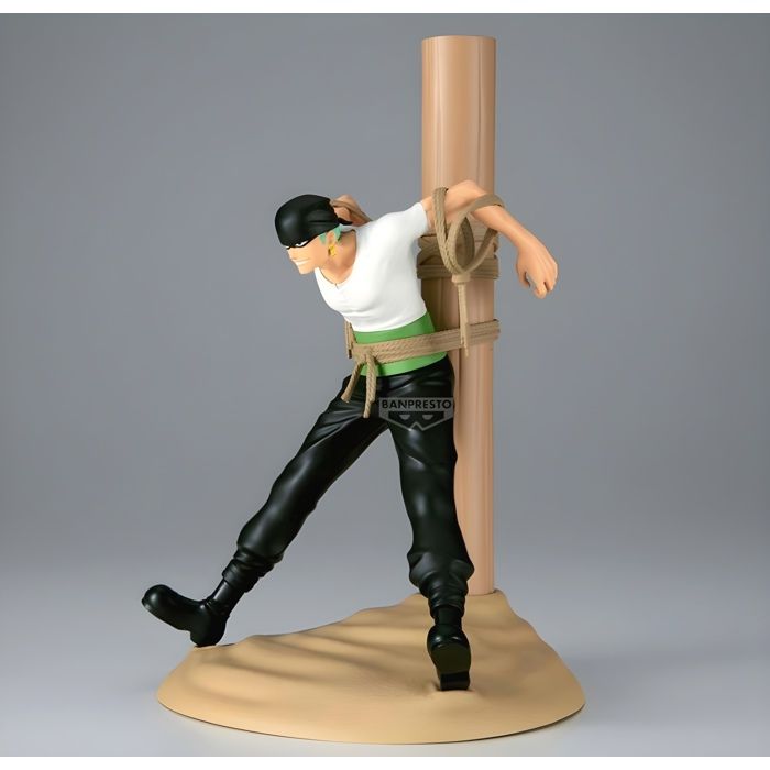 Figurka - BANPRESTO - Fig Life - One Piece - Zoro Roronoa - 17 cm - Oficiální