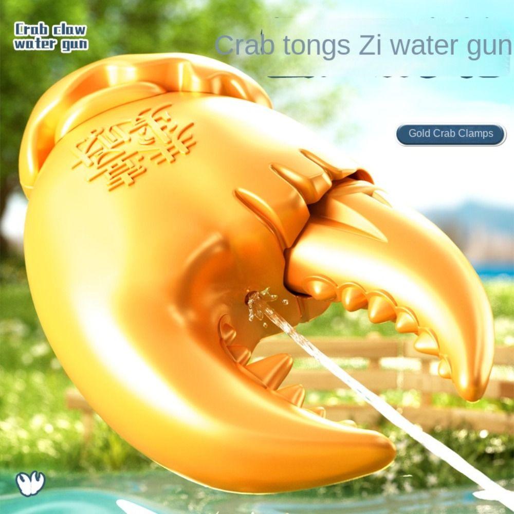 Handheld Water Soaker Toys Crab Claw Shape Water-Sprinkling Toy  Kids Beach Games