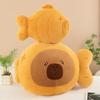 Plush Capybara Taiyaki Toy Cute Cartoon Children Holiday Gift Cuddle Doll Soft