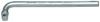 Gedore 6143270 L-shaped Handle, 1/2" (220mm),