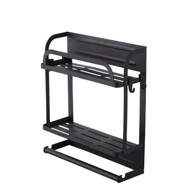 Kühlschrank Magnetisches Aufbewahrungsregal Organizer Starkes Magnetisches Gewürzregal für Kühlschrank B-Stil