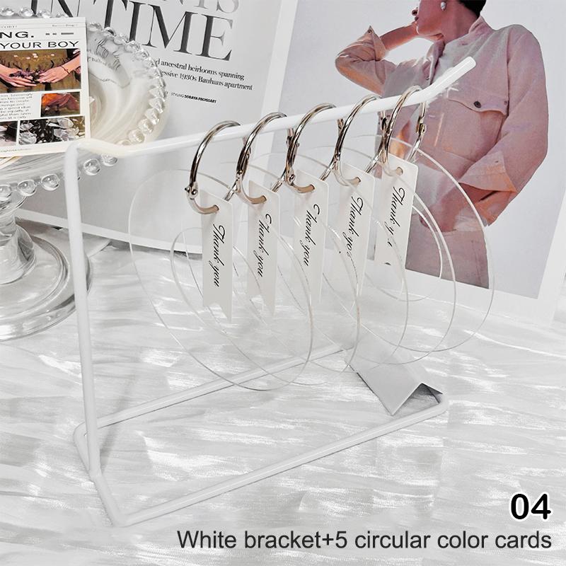 Nail Swatches Color Card Display Board Gel Polish Template Nail Art Tips Sample Stand Nail Polish Practice Desktop Storage