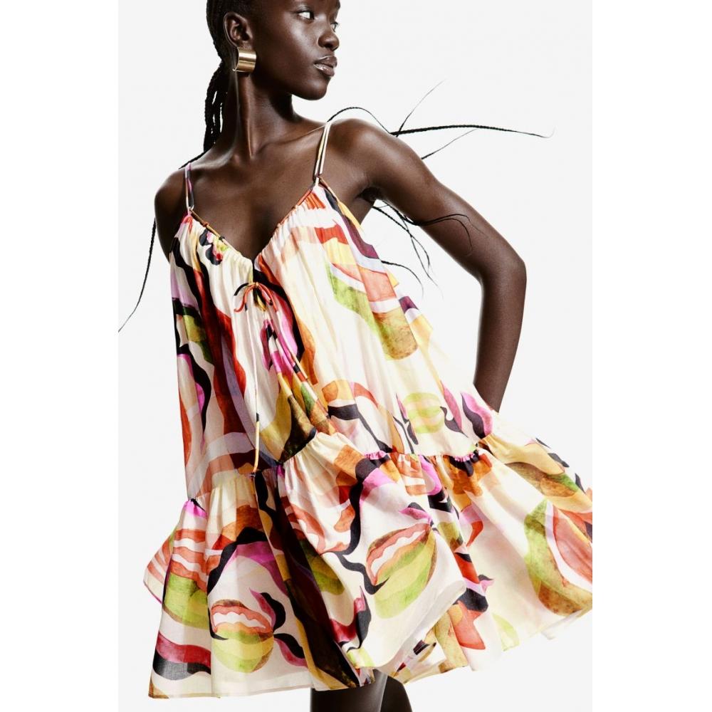 

Платье линии HMA кремового цвета