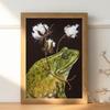 Vogel Kaninchen Ente Tier Gemüse Kopf Klassische Vintage Poster HD Qualität Wandkunst Retro Poster für Heim Zimmer Wanddeko