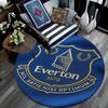 Everton FC Pattern Round rug,Carpet Rug for Living Room Bedroom Playroom ,Non-slip Floor Mat,Holiday Gifts and Birthday Gifts.
