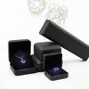 Creative LED Wedding Ring Box with Luminous Light for Jewelry