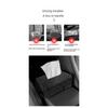 Car Tissue Box Buggy Bag Car Armrest Box Tissue Bag Hanging On Chair Back Tissue Bag DIY Diamond Grid Paper Extraction Box