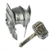 Hammer Custome Thor Helmet Mask Kids Cosplay Toys Action Figure Light Without