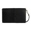 Mcgraw Flap Leather Clutch Crossbody Shoulder Bag Women Bags Black 64502-001