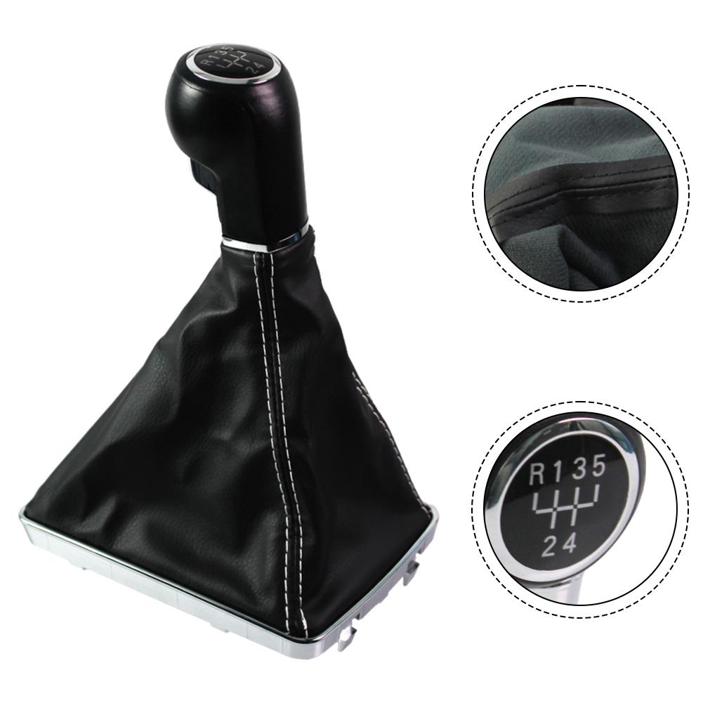 Gear Shift Knob 5 Speed with Leather Boot for OPEL For ASTRA III H 1 6 Made for 2004 2010 Models Fit and Function Assured