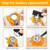 11-Piece Watch Repair Kit: Watch Press, Battery Replacement, and Link Replacement Tools