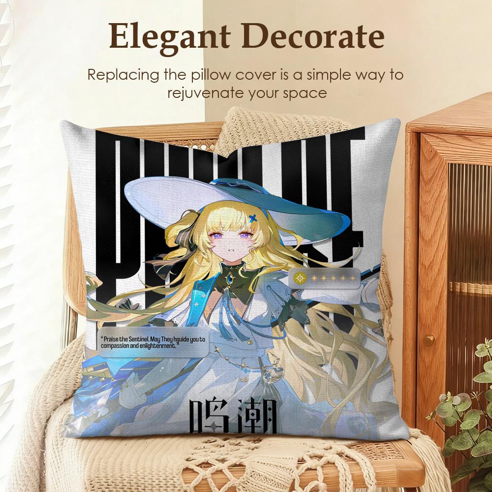 

Phoebe wuthering waves Cushion Cover Natural Linen Organic Fabric DoubleSided Printing Sofa Home Decor Gift Pillow Case 30x30cm