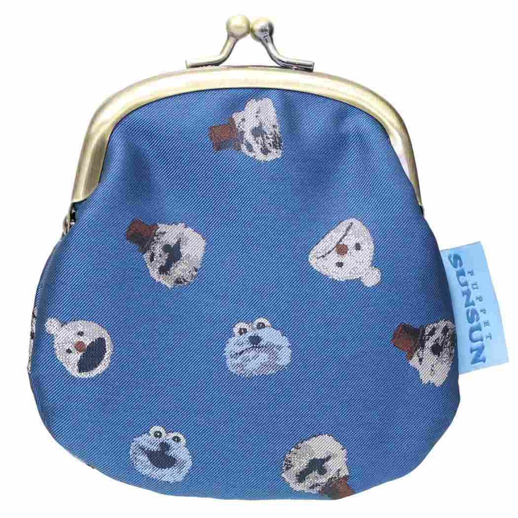 Puppet Sunsun Jacquard Clasp Wallet All-Over Pattern