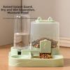 2-in-1 Pet Food Dispenser Automatic Slow Cat Dog Bowl Durable Pet Water Dispenser  Dry Food Use