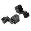 Strong Strength Aluminum Footrest Bracket with Adjustable Angle & Anti Corrosion Coating for MX350 MX650 SX500 Motorcycle