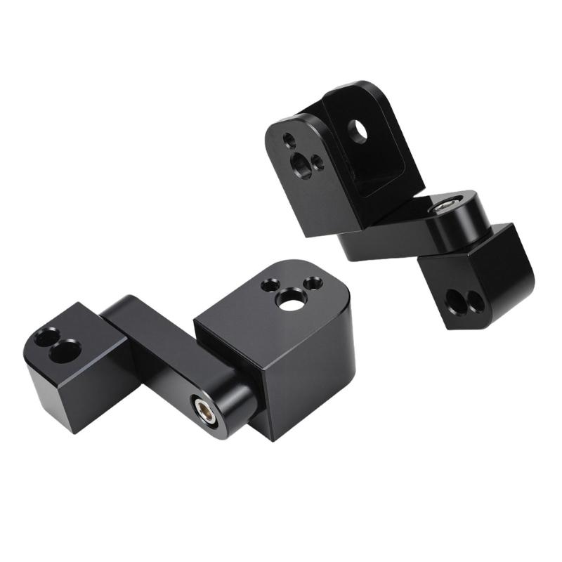 Strong Strength Aluminum Footrest Bracket with Adjustable Angle & Anti Corrosion Coating for MX350 MX650 SX500 Motorcycle