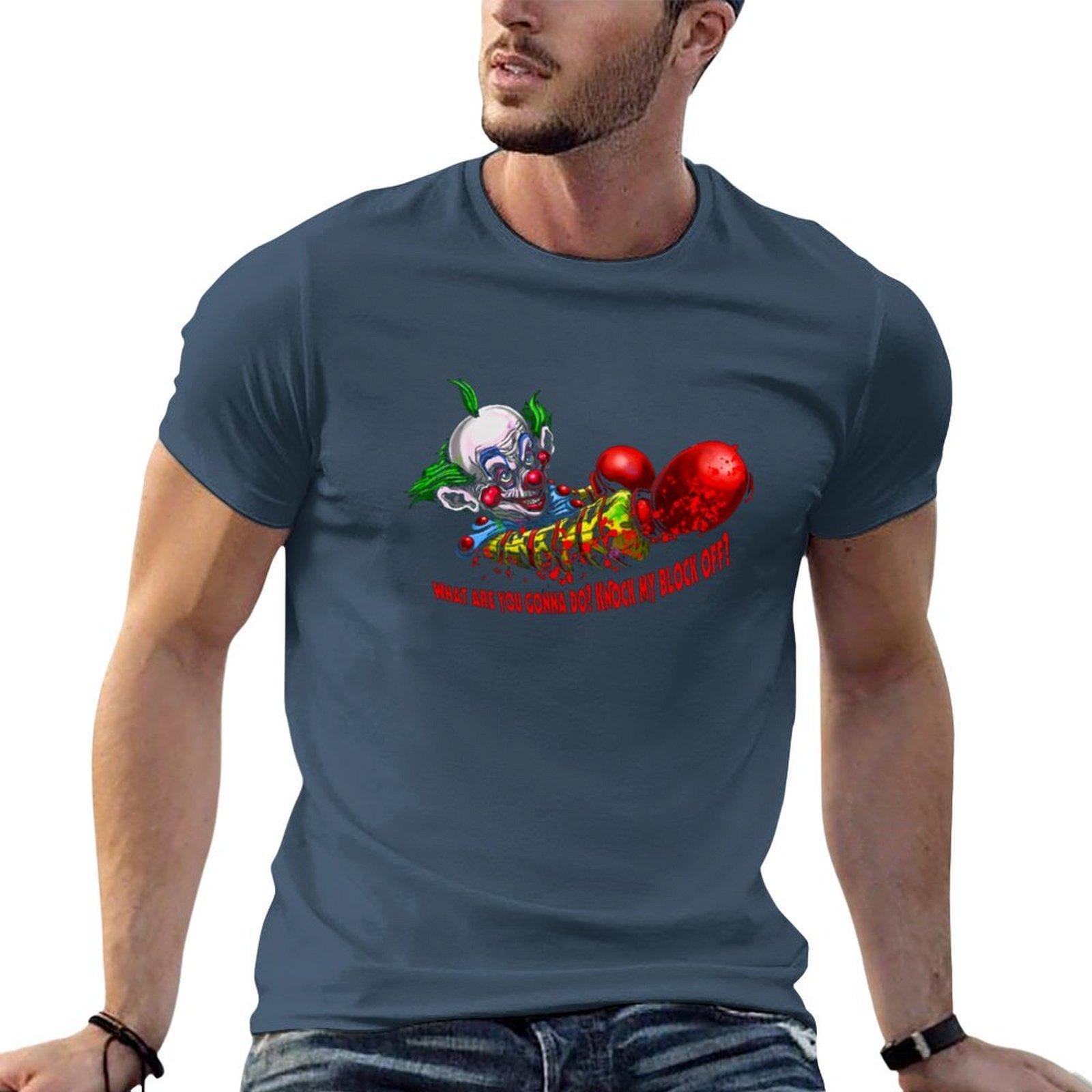 Killer Klowns From Outer Space Its Craaazy Tshirt Stain Resistant Casual Tee S
