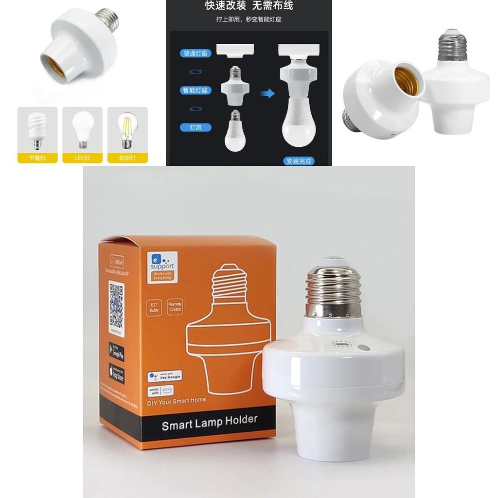 E26 E27 Wifi Smart Light Socket With Remote Control For Home Automation