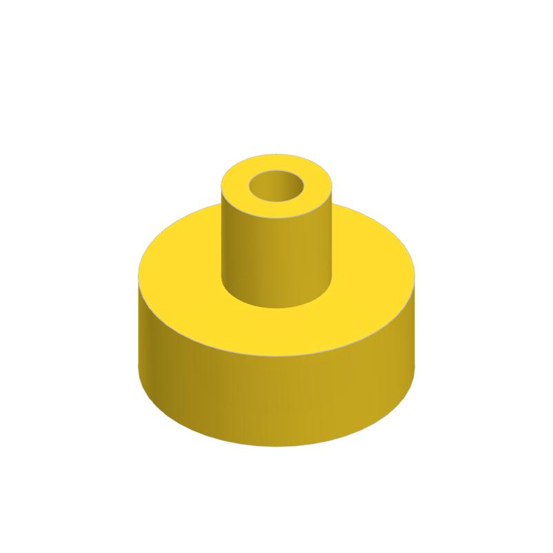 Non-Toxic 10Pcs 20482 Round 1 X 1 With Bar And Pin Block Moc Color Compatible With Brick Diy Children'S Toy Assembly