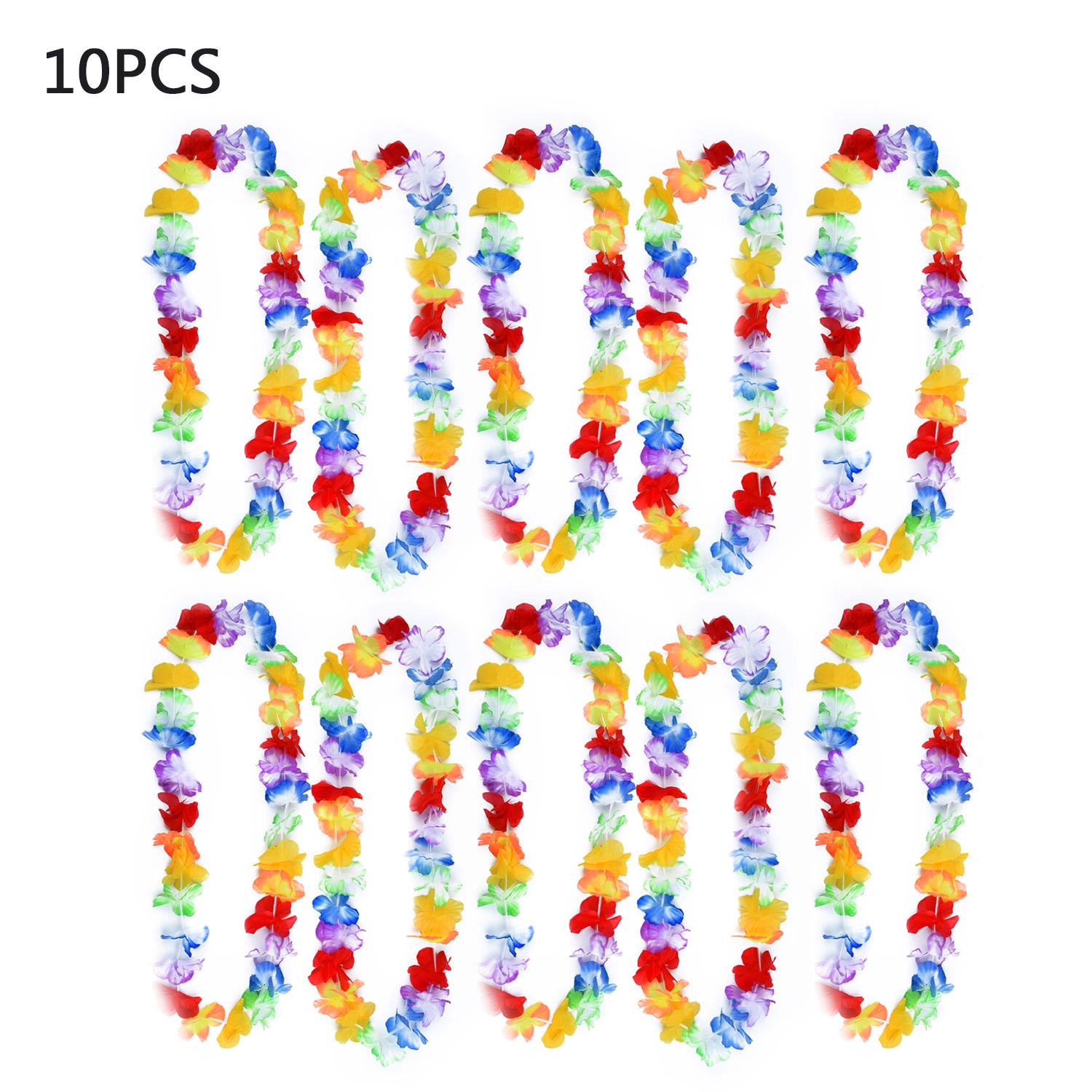 

Party Decorations Garland Necklace Flower Garlands Hawaiian Flower fashion