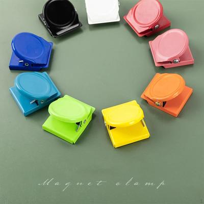 9 x magnetische Clips, bunte Kühlschrankmagnete für Klassenzimmer, Spind, Zuhause und Küche