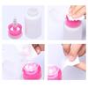 70ml Nail Art Mini Pomp Dispenser Lege Fles Acryl Gel Polish Remover Cleaner Liquid Container