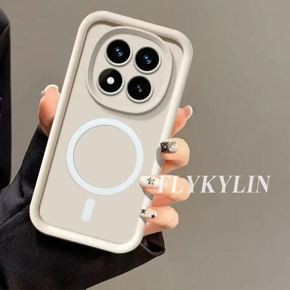 

For Redmi Note 15 14 13 Pro Plus 14S 13R 12 11 10 9 Pro 4G 5G Magnetic Solid Color Soft Silicone Protective Case Redmi Note 9