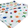 The Very Hungry Caterpillar Blanket Eric Carle Made In Japan Double Gauze Swaddle Nursing Cape Knee Blanket 100 X 100 Cm Multi-Gauze (Fruit)