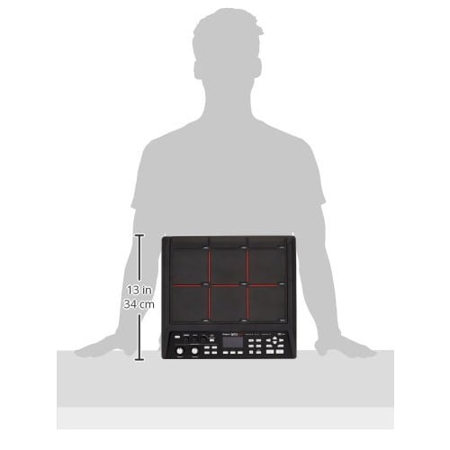 Roland SPD-SX Sampling Pad, Electronic Percussion, Hybrid Drum Pad, Black