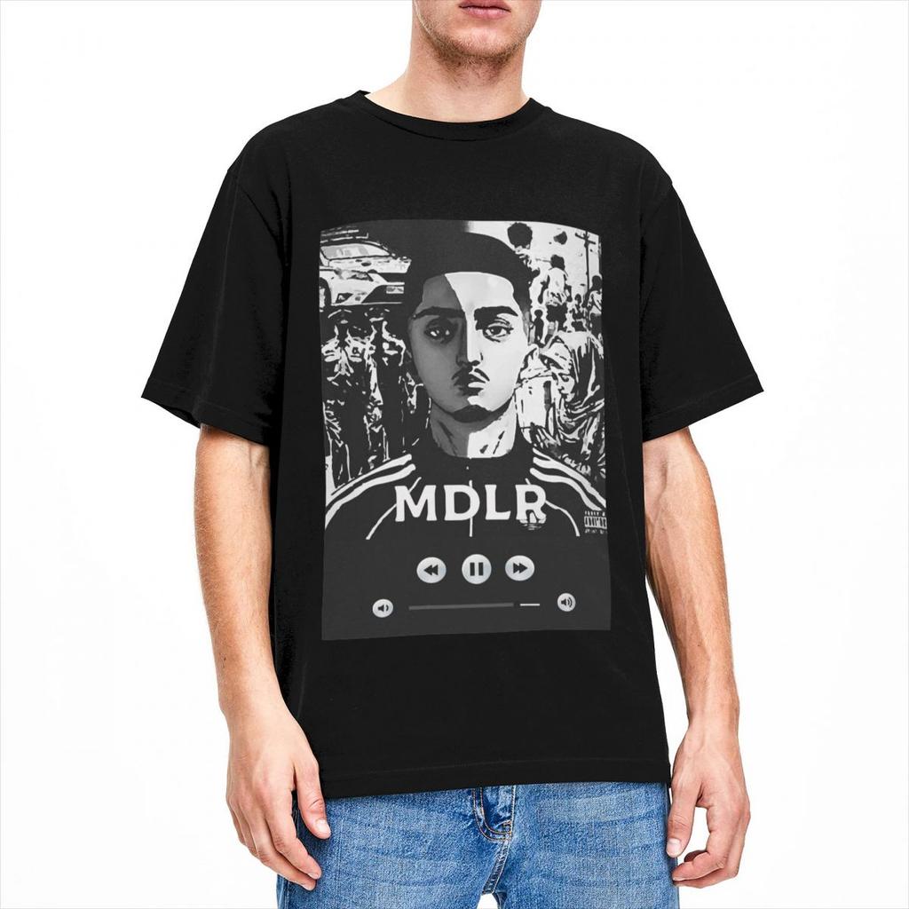 Geschenk Rapper Morad T-Shirt Für Unisex M.D.L.R Album Tour Hip Hop 100% Baumwolle T-Shirts Kurzarm