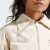 Adidas Originals Montreal Denim Zip-Up Cropped Jacket Women Tops Off-White IS3583