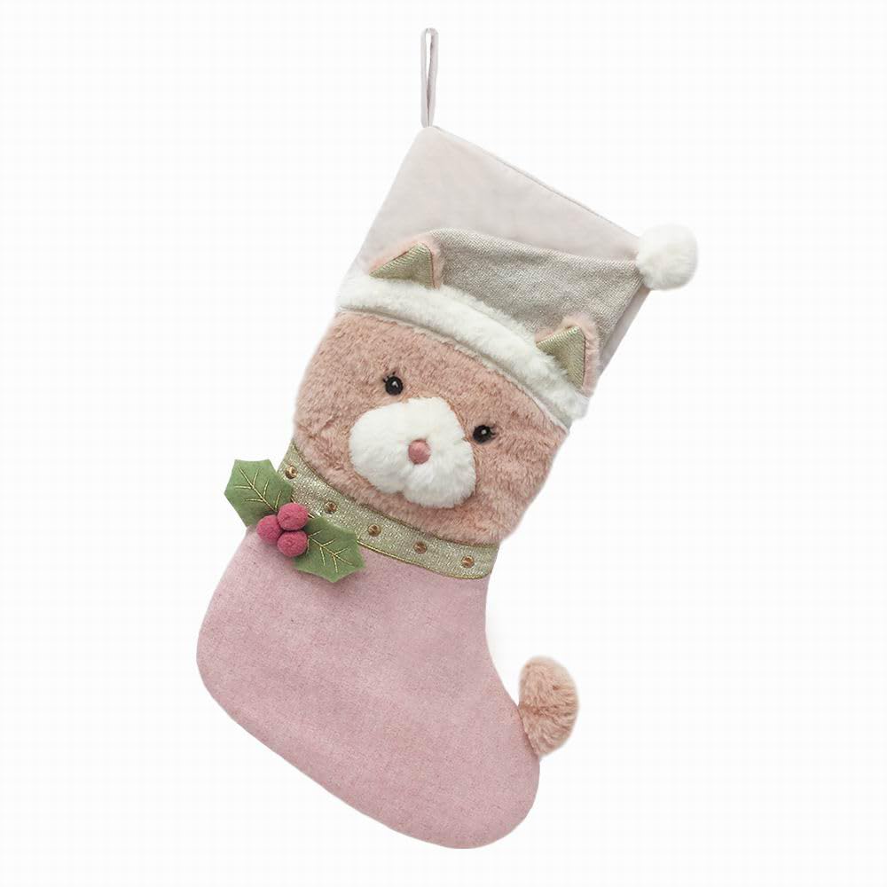 

MON AMI Рождественские чулки Merry Kitty SK1054