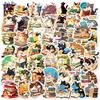 50 Cute Pet Cat Reading Graffiti Stickers Handbook Laptop Skateboard Water Cup Decoration Stickers