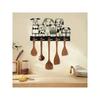 Creative Animal Wrought Iron Wall Mounted Key Holder with Screws and Expansion Bolts